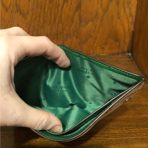 NWT-Kate Spade-SET-Staci Watermelon🍉Party Wallet & Watermelon🍉Coin Purse-$328: - Picture 11 of 16